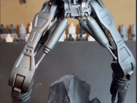 Terminator T-800 Endoskeleton T1 V2 3D-printmodel