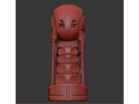 R&eacute;plica T-800 Skull Terminator 2 do Dia do Julgamento V3 Modelo de Impressão 3D