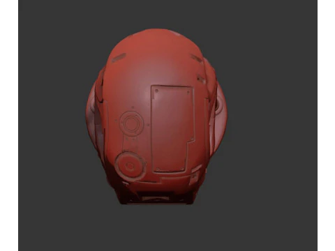 R&eacute;plica T-800 Skull Terminator 2 do Dia do Julgamento V3 Modelo de Impressão 3D