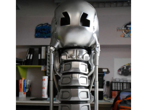 R&eacute;plica T-800 Skull Terminator 2 do Dia do Julgamento V3 Modelo de Impressão 3D