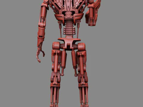 T-600 Terminator Salvation 3D Print Model