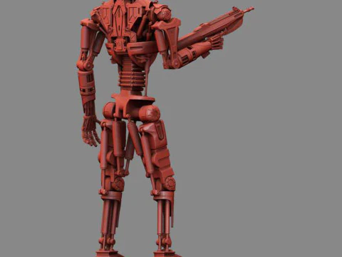 T-600 Terminator Salvation 3D Print Model