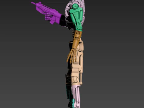 T-600 Terminator Salvation 3D Print Model