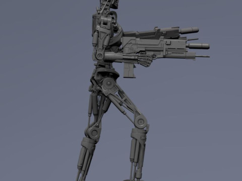 Terminator T-800 Endoskeleton 3D Принт Модель