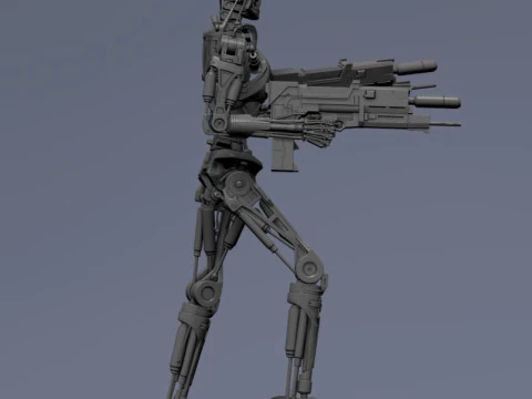 Terminator T-800 Endoskeleton 3D Print Model