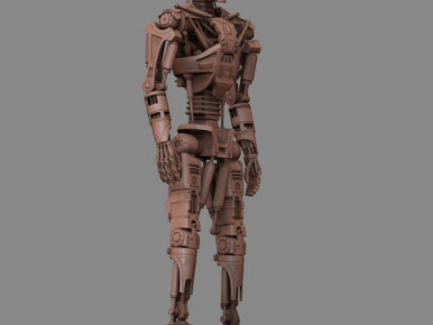 T-600 Terminator Salvation V2 3D-printmodel