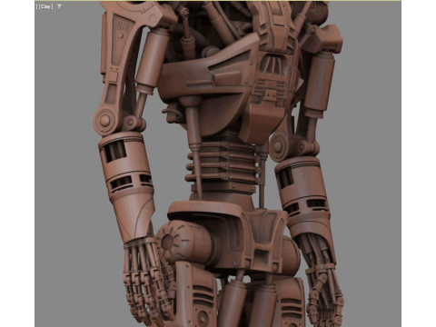 T-600 Terminator Salvation V2 3D-printmodel