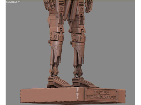 T-600 Terminator Salvation V2 3D-printmodel