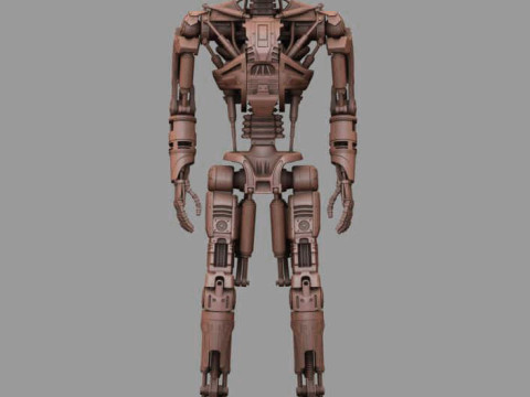 T-600 Terminator Salvation V2 3D-printmodel