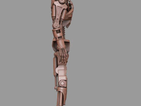 T-600 Terminator Salvation V2 3D-printmodel