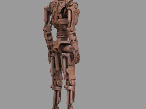 T-600 Terminator Salvation V2 3D Print Model