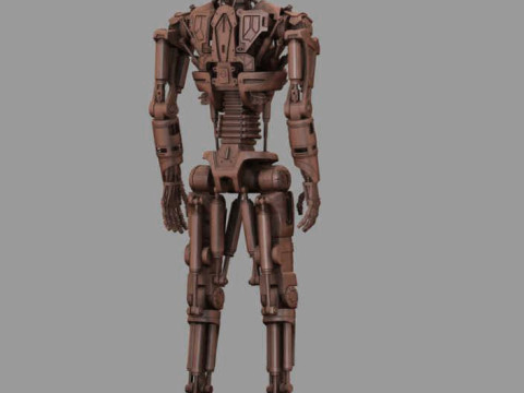 T-600 Terminator Salvation V2 3D-printmodel