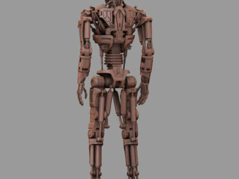 T-600 Terminator Salvation V2 3D-printmodel