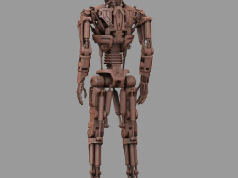 T-600 Terminator Salvation V2 3D Print Model