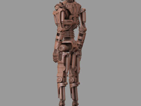T-600 Terminator Salvation V2 3D-printmodel