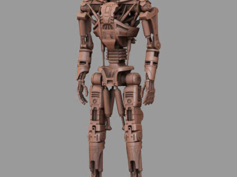 T-600 Terminator Salvation V2 3D-printmodel