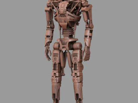 T-600 Terminator Salvation V2 3D Print Model