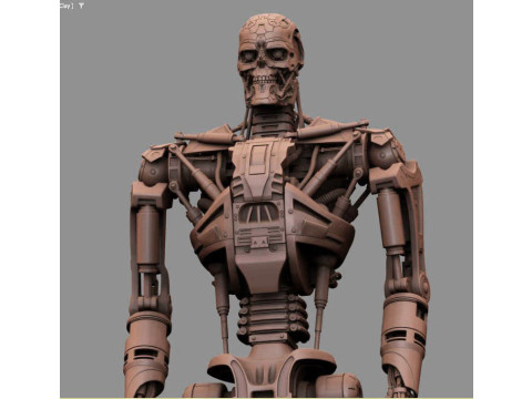 T-600 Terminator Salvation V2 3D-printmodel