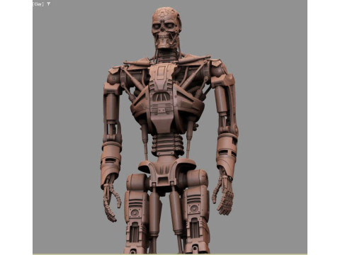 T-600 Terminator Salvation V2 3D-printmodel