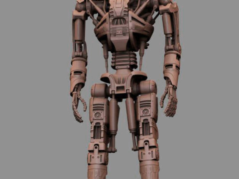 T-600 Terminator Salvation V2 3D-printmodel