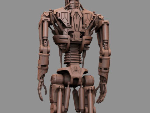 T-600 Terminator Salvation V2 3D-printmodel