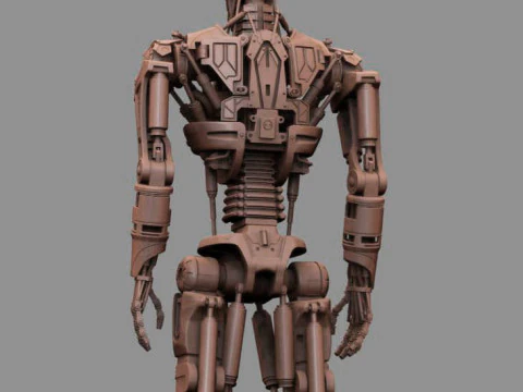 T-600 Terminator Salvation V2 3D Print Model