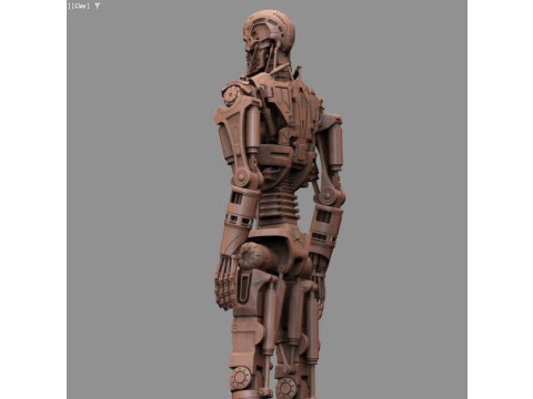 T-600 Terminator Salvation V2 3D-printmodel
