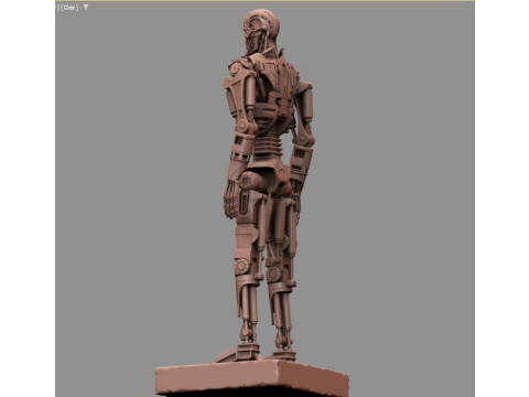 T-600 Terminator Salvation V2 3D-printmodel