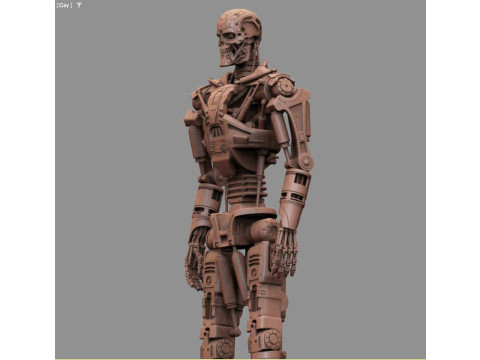 T-600 Terminator Salvation V2 3D-printmodel