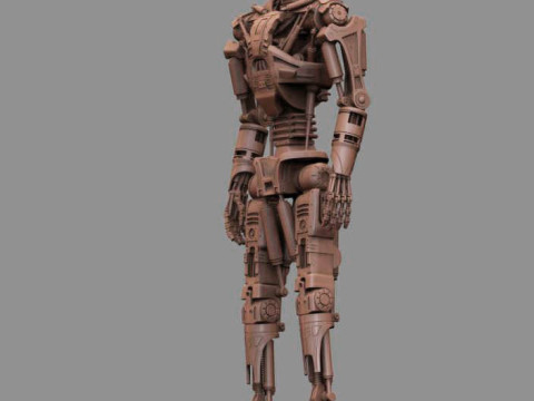 T-600 Terminator Salvation V2 3D-printmodel
