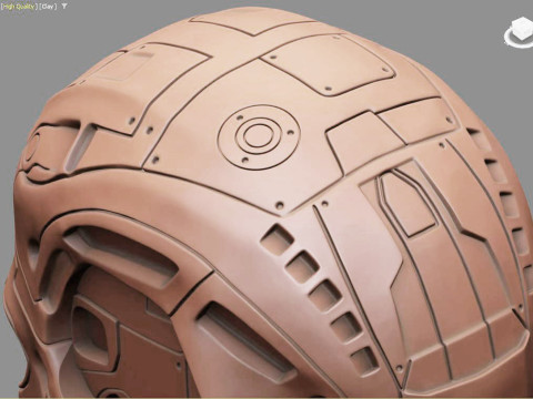 T-600 Terminator Salvation V2 3D-printmodel