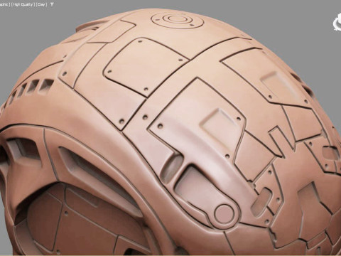T-600 Terminator Salvation V2 3D-printmodel