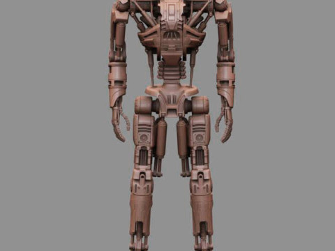 T-600 Terminator Salvation V2 3D-printmodel