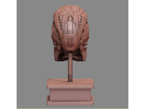 T-600 Skull Terminator Salvation Replica 3D print model 3D Принт Модель