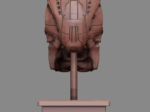 T-600 Skull Terminator Salvation Replica 3D print model 3D Принт Модель