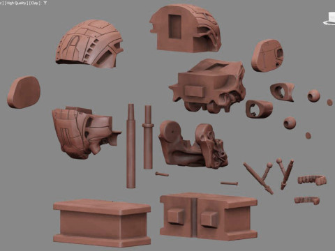 T-600 Skull Terminator Salvation Replica 3D print model 3D Принт Модель