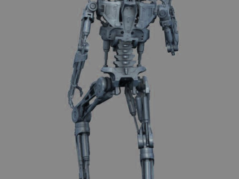Terminator T-800 Endoskeleton Rekvizit T2 V4 3D Print Model