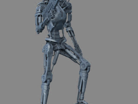 Terminator T-800 Endoskeleton Rekvizit T2 V4 3D Print Model