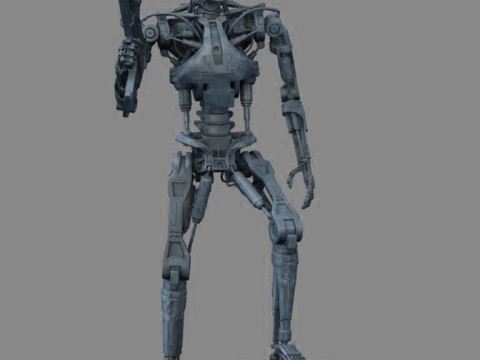 Terminator T-800 Endoskeleton Rekvizit T2 V4 3D Print Model