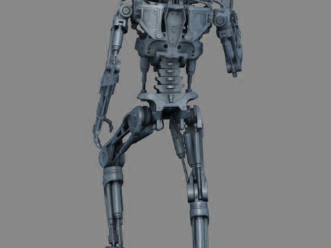Terminator T-800 Endoskeleton Rekvizit T2 V4 3D Print Model