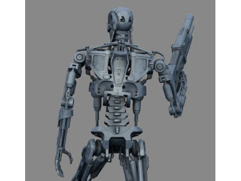 Terminator T-800 Endoskeleton Rekvizit T2 V4 3D Print Model