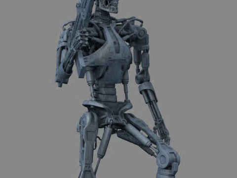 Terminator T-800 Endoskeleton Rekvizit T2 V4 3D Print Model