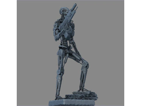 Terminator T-800 Endoskeleton Rekvizit T2 V4 3D Print Model