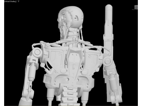 Terminator T-800 Endoskeleton Rekvizit T2 V4 3D Print Model