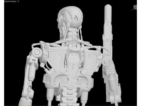Terminator T-800 Endoskeleton Rekvizit T2 V4 3D Print Model