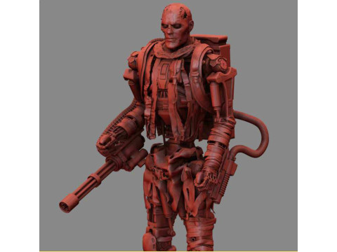 T-600 Terminator Salvation V3 3D printmodel