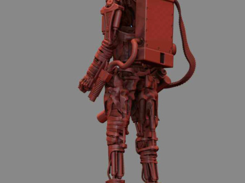 T-600 Terminator Salvation V3 3D Print Model