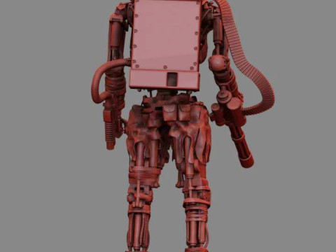 T-600 Terminator Salvation V3 3D Print Model