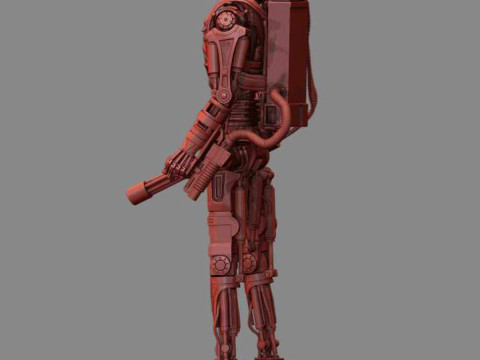T-600 Terminator Salvation V3 3D Print Model