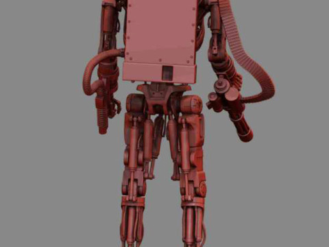 T-600 Terminator Salvation V3 3D Print Model